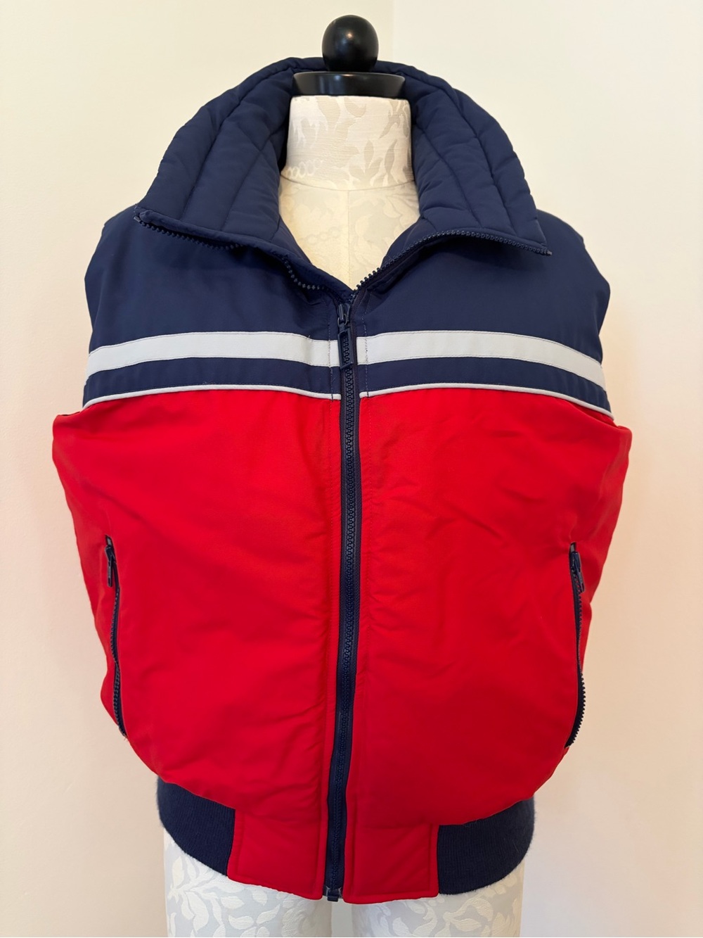 VTG 80’s Men’s RARE NWT? Down blend Puffer Vest HERMAN’S